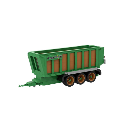 Brixies Plus Joskin Drakkar Loading Wagon Brick Model 423pcs 222779