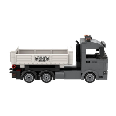 Brixies Plus Meiller Trigenius Three-Way Tipper Brick Model 263pcs 222825