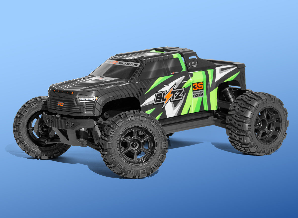 PD Racing Blitz 3S 4WD Brushless RTR 1:10 RC Truck BS951R-G