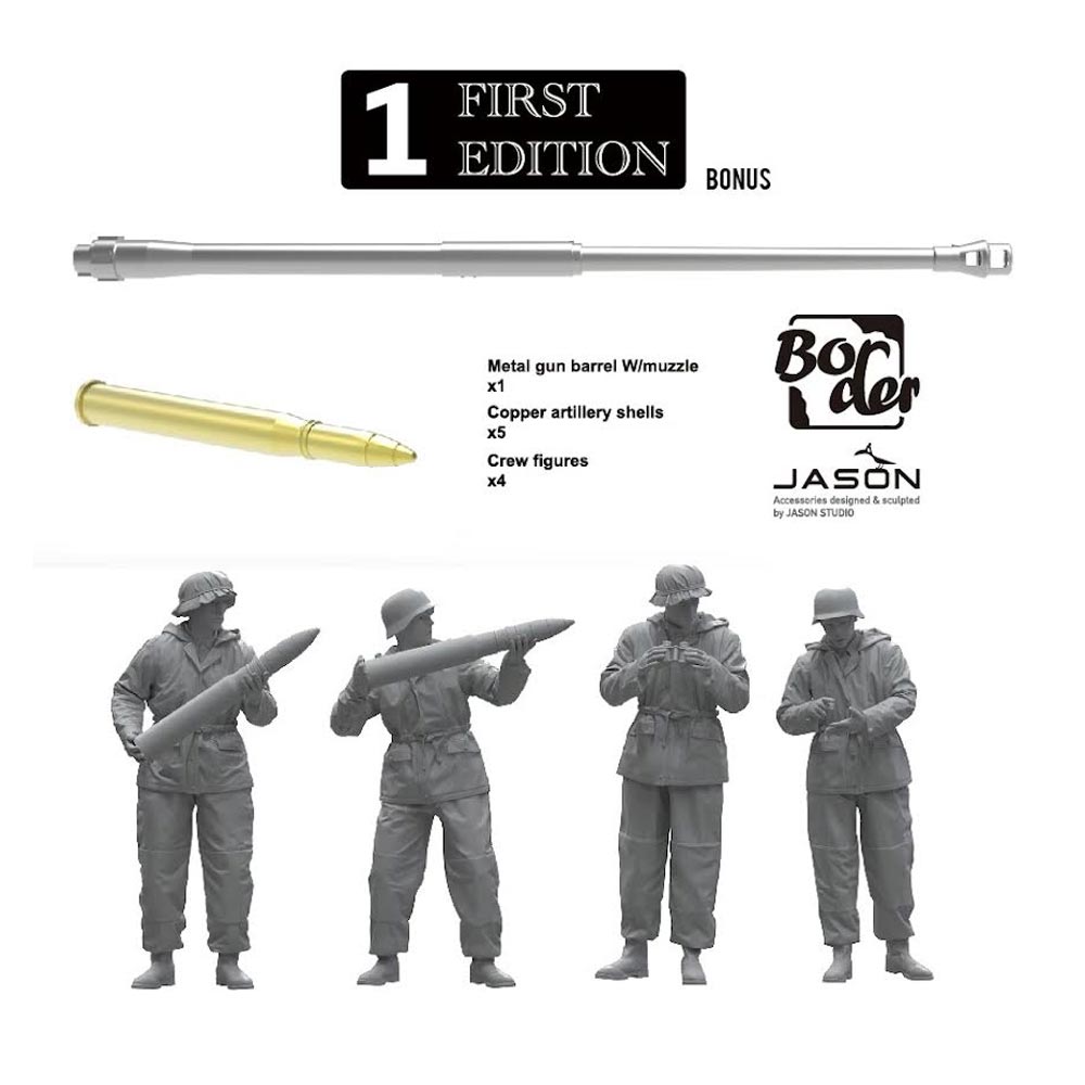 Border Models BT-024 Nashorn Sd.Kfz. 164 Rhino Panzerjaeger 1:35 Model Kit