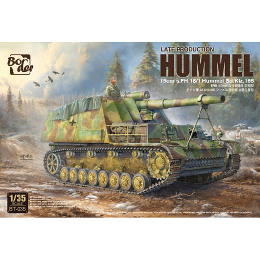 Border Models BT-035 Hummel Sd.Kfz.165 15cm s.FH Late Prod. 1:35 Model Kit