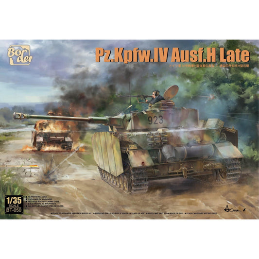 Border Models BT-050 Pz.Kpfw IV Ausf.H Late 1:35 Model Kit