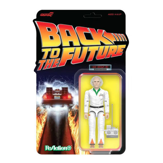 Super7 ReAction+ Back to the Future - Dr. Emmett Brown Action Figure