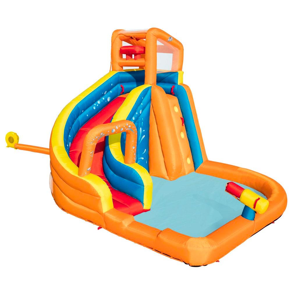 Bestway H2OGO!! Constant Air Turbo Splash Water Park Bouncy Castle 53301
