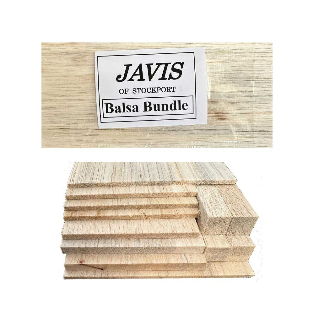 Javis Balsa Wood Small Bundle for Modelling