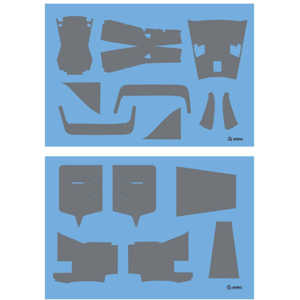 Beemax Detail Parts Set for Beemax 12002 McLaren MP4/4 Model Kit