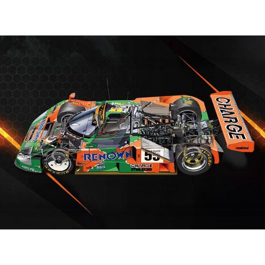 Beemax 787B 1991 24 Hours of Le Mans Winner 1:12 Model Kit 12003