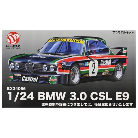 Beemax 24066 BMW 3.0 CSL E9 1:24 Car Model Kit