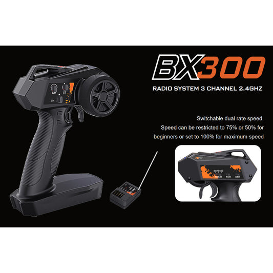 PD Racing Radio System 3-Ch 2.4GHz RX/TX