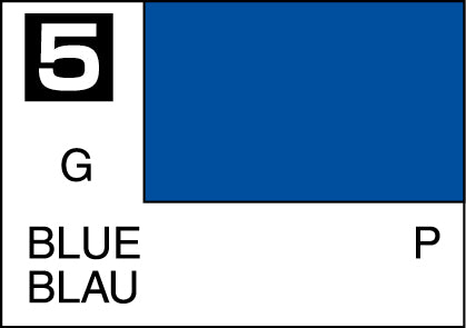 Mr. Hobby Mr. Colour - 005 - Blue 10ml Acrylic Model Paint