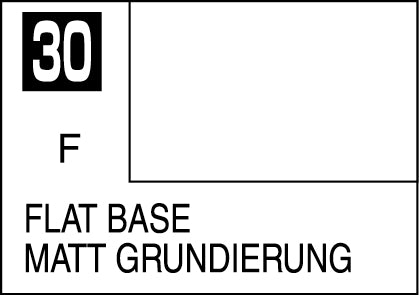 Mr. Hobby Mr. Colour - 030 - Flat Base 10ml Acrylic Model Paint
