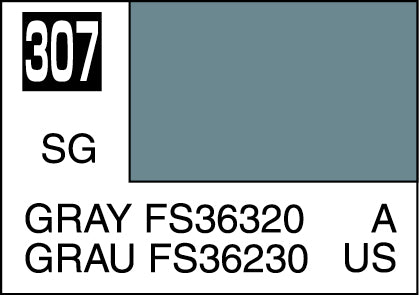 Mr. Hobby Mr. Colour - 307 - Gray FS36320 10ml Acrylic Model Paint