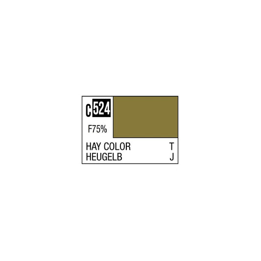 Mr. Hobby Mr. Colour - 524 - Hay Color 10ml Acrylic Model Paint