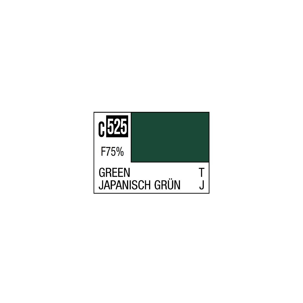 Mr. Hobby Mr. Colour - 525 - Green 10ml Acrylic Model Paint