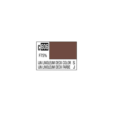 Mr. Hobby Mr. Colour - 606 - IJN Linoleum Deck Color 10ml Acrylic Model Paint