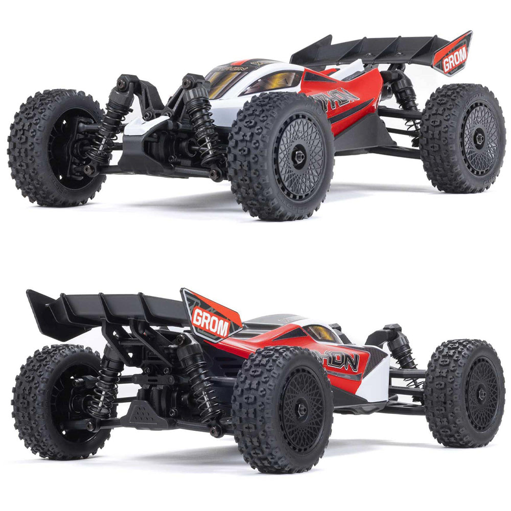 Arrma Typhon GROM 4WD Smart 2S RTR 1:18 RC Buggy - Red