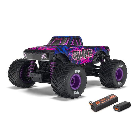 Arrma Quake Grom 4X4 2S RTR 1:16 RC Monster Truck - Purple
