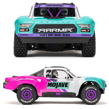 Arrma Mojave GROM 223S BLX 4X4 2S/3S 1:18 RTR Truck w/Battery & Charger - Pink