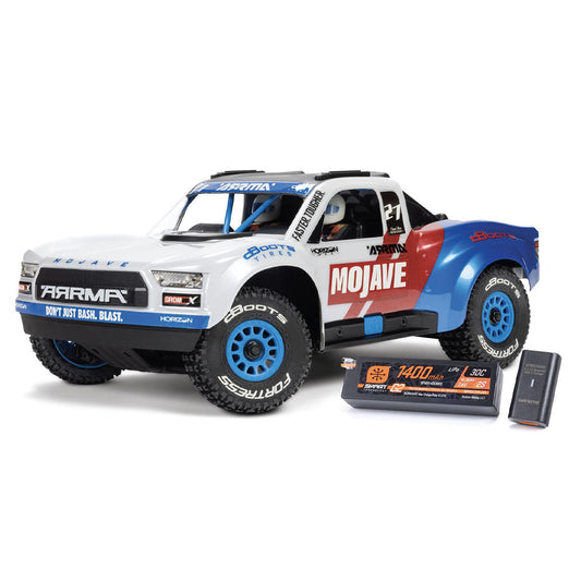 Arrma Mojave GROM 223S BLX 4X4 2S/3S 1:18 RTR Truck w/Battery & Charger - White