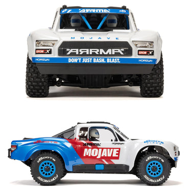 Arrma Mojave GROM 223S BLX 4X4 2S/3S 1:18 RTR Truck w/Battery & Charger - White
