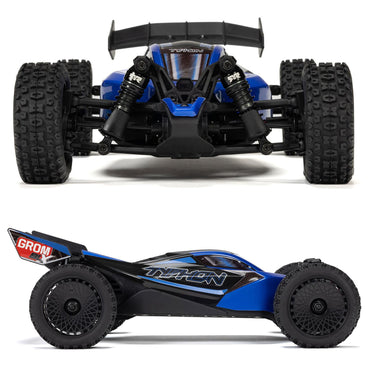 Arrma Typhon GROM 223S BLX 4X4 2S/3S 1:18 RTR Buggy w/Battery & Charger - Blue