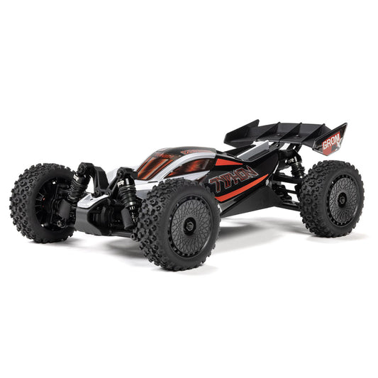 Arrma Typhon GROM 223S BLX 4X4 2S/3S 1:18 RTR Buggy - Silver