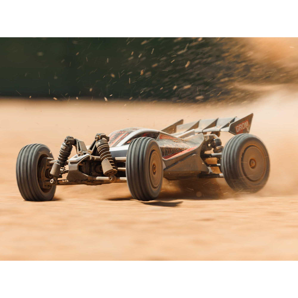 Arrma Typhon GROM 223S BLX 4X4 2S/3S 1:18 RTR Buggy - Silver