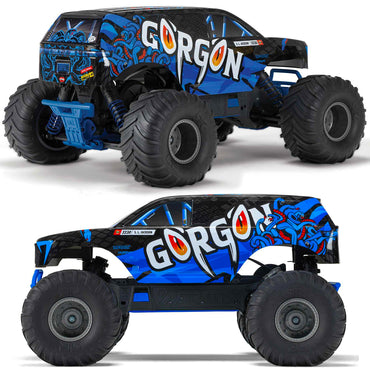 Arrma Gorgon 2WD Monster Truck 1:10 RTR RC Car - Blue ARA3230T1