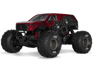 Arrma Gorgon 223S Brushless 2WD Monster Truck RTR - Red/Black 1:10 C-ARA3530T2