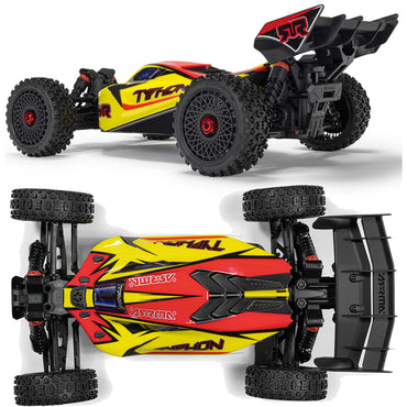 Arrma Typhon MEGA 665 4X4 RTR RC Buggy - Yellow