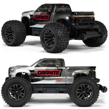 Arrma GRANITE 223S DSC 4X4 1:10 RTR Monster Truck - Gunmetal
