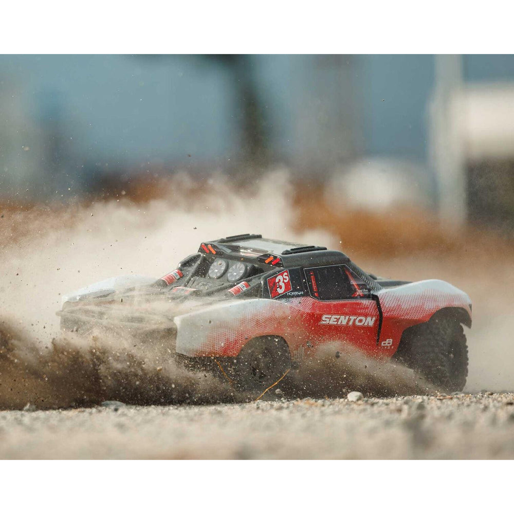 Arrma SENTON 223S BLX 4X4 SCT w/DSC 1:10 RTR RC Car - Red/Gunmetal