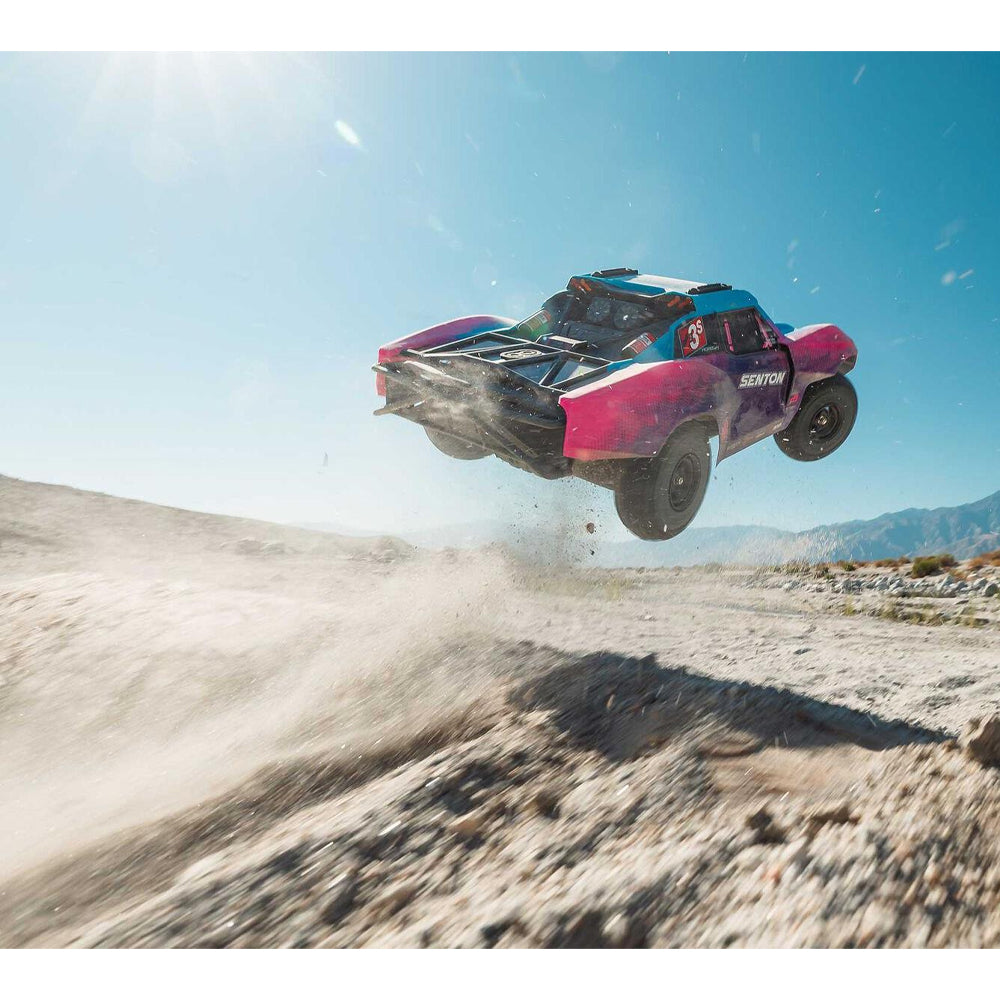 Arrma SENTON 223S BLX 4X4 SCT w/DSC 1:10 RTR RC Car - Blue/Purple