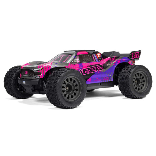 Arrma Vorteks 223S BLX 4X4 w/DSC RTR 1:10 RC Stadium Truck - Purple
