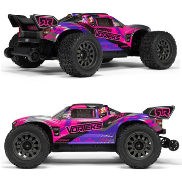 Arrma Vorteks 223S BLX 4X4 w/DSC RTR 1:10 RC Stadium Truck - Purple