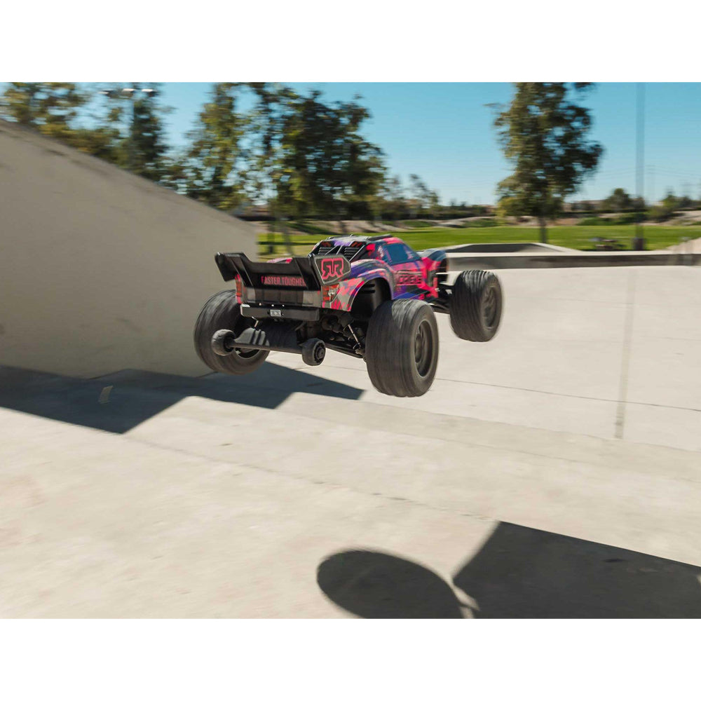 Arrma Vorteks 223S BLX 4X4 w/DSC RTR 1:10 RC Stadium Truck - Purple