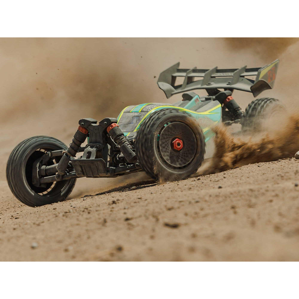 Arrma TYPHON 223S BLX 4X4 Buggy w/DSC 1:10 RTR RC Car - Green