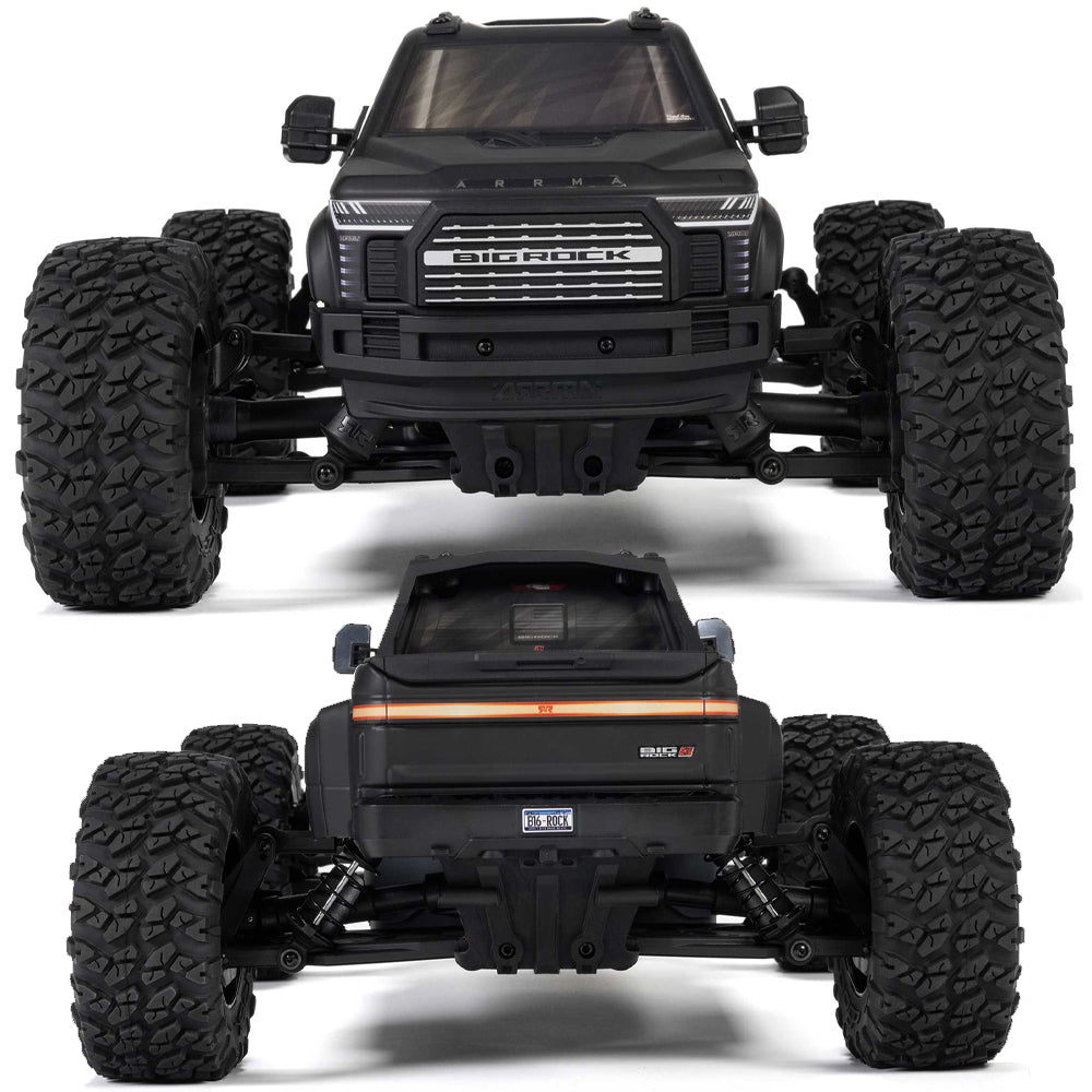 Arrma BIG ROCK 223S DSC 4X4 1:10 RTR Monster Truck - Black