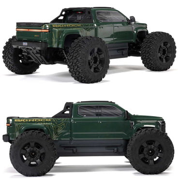 Arrma BIG ROCK 223S DSC 4X4 1:10 RTR Monster Truck - Green