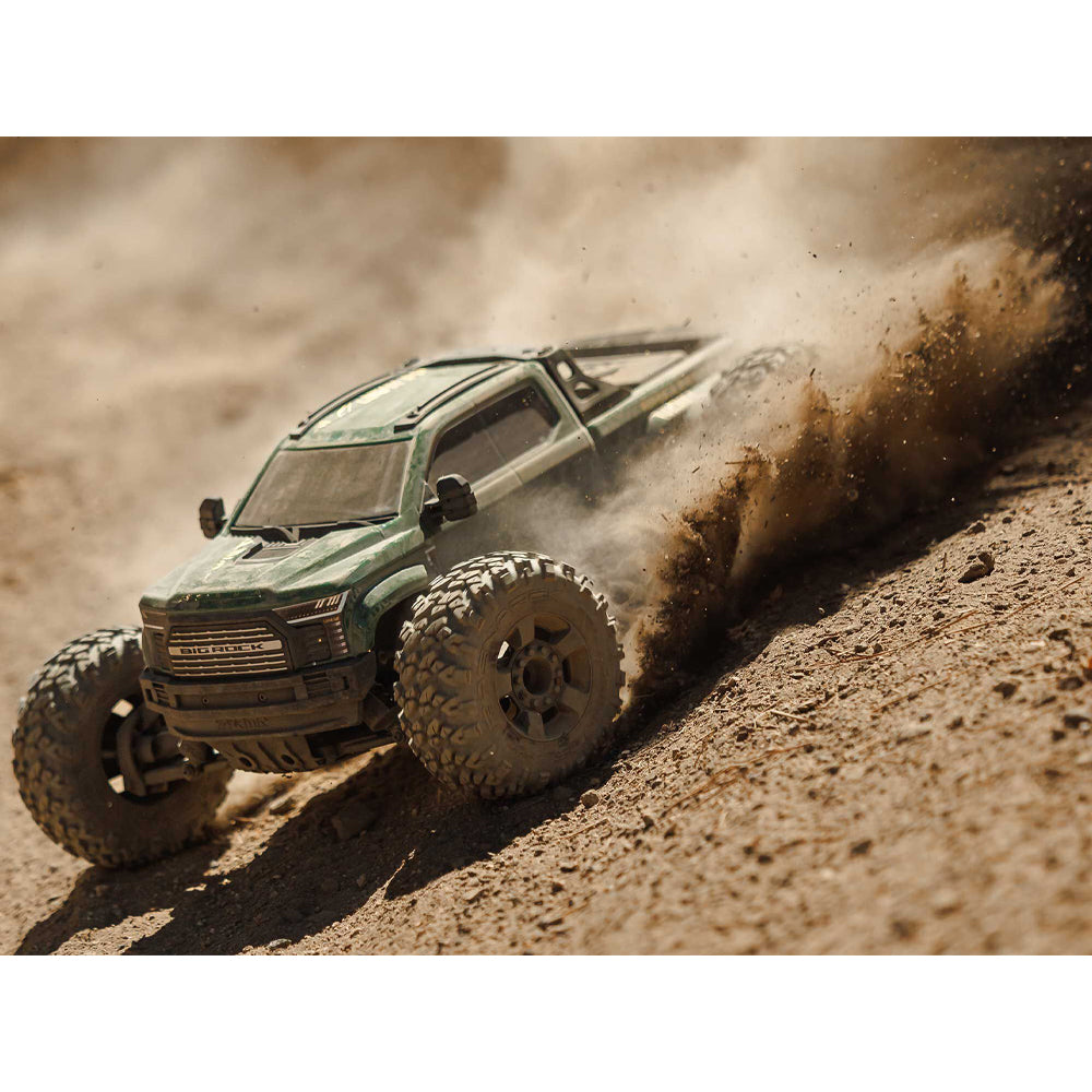 Arrma BIG ROCK 223S DSC 4X4 1:10 RTR Monster Truck - Green