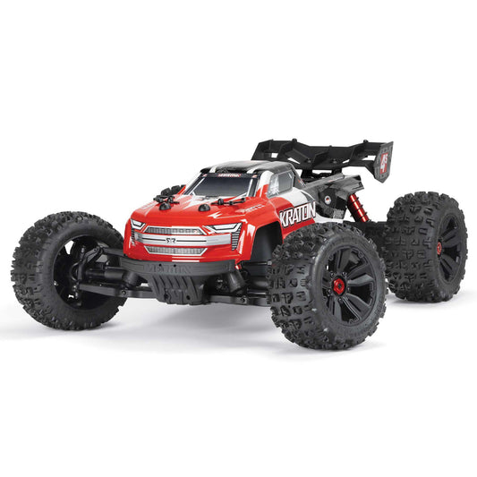 ARRMA Kraton 4S V2 4x4 BLX Center Diff Speed Monster Truck 1:10 RTR RC Car - Red
