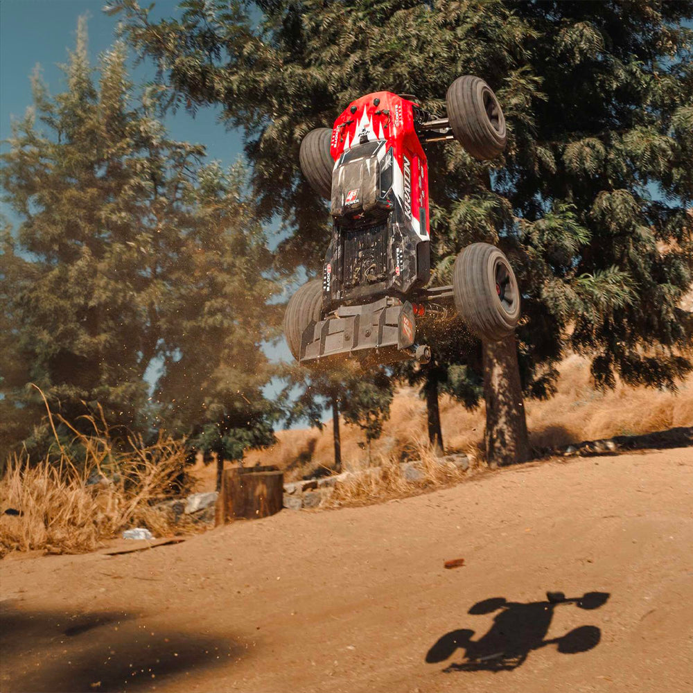 ARRMA Kraton 4S V2 4x4 BLX Center Diff Speed Monster Truck 1:10 RTR RC Car - Red