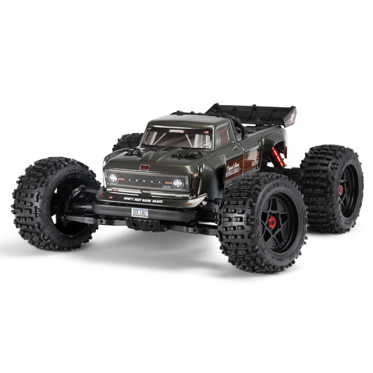 Arrma Outcast 4x4 4S V2 BLX 1:10 RTR RC Monster Stunt Truck - Gunmetal