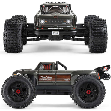 Arrma Outcast 4x4 4S V2 BLX 1:10 RTR RC Monster Stunt Truck - Gunmetal