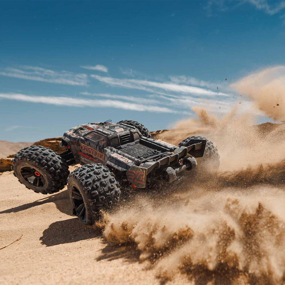 Arrma Kraton 4x4 8S BLX EXB Brushless 1:5 RTR RC Monster Truck - Black