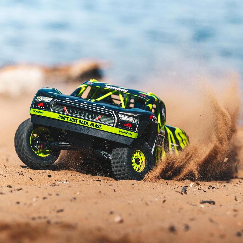 Arrma Mojave 6S BLX 4WD 1:7 Desert Truck RTR RC Car - Black/Green