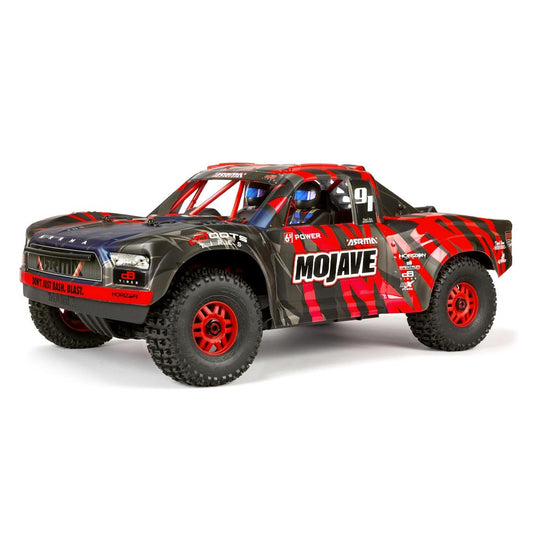Arrma Mojave 6S BLX 1:7 Desert Truck RTR RC Car - Red ARA7604V2T2