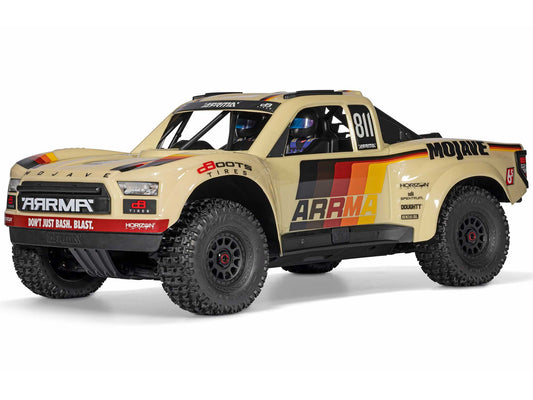 Arrma 1:7 MOJAVE 6S 4X4 RTR Brushless Desert Truck Beige RC Car ARA7604V3T2