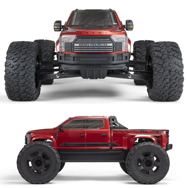 Arrma Big Rock 6S 4x4 BLX RTR 1:7 RC Monster Truck - Red