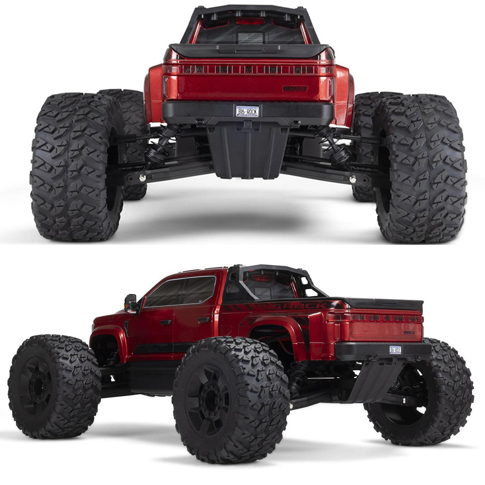 Arrma Big Rock 6S 4x4 BLX RTR 1:7 RC Monster Truck - Red